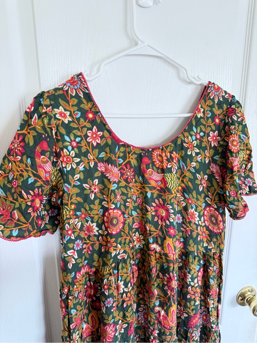 Natural Life Floral Bohemian Maxi Dress - Picture 5 of 7